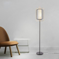 Wholesale nordic design fabric shade long large floor lamp